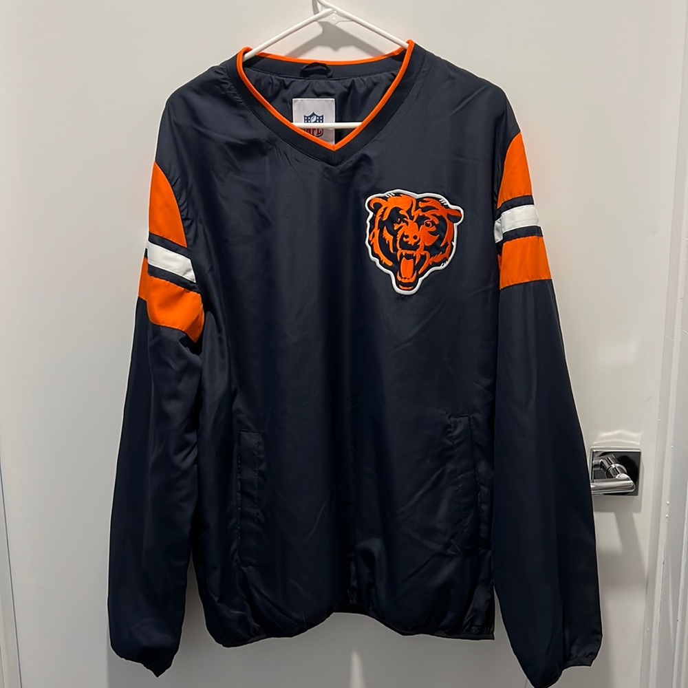 Mens Large Chicago bears wind breaker